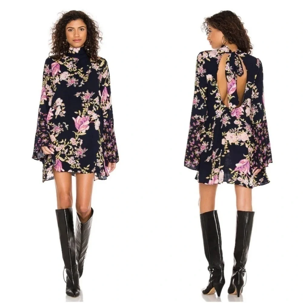 Free People Tate Floral‎ Tunic Dress